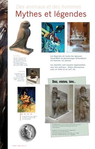 Panneau de l'exposition Des animaux et des hommes
