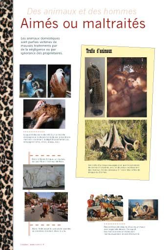 Panneau de l'exposition Des animaux et des hommes