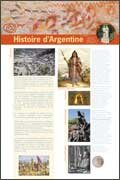 Panneau de l'exposition Argentine