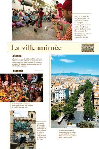 Panneau de l'exposition Barcelone