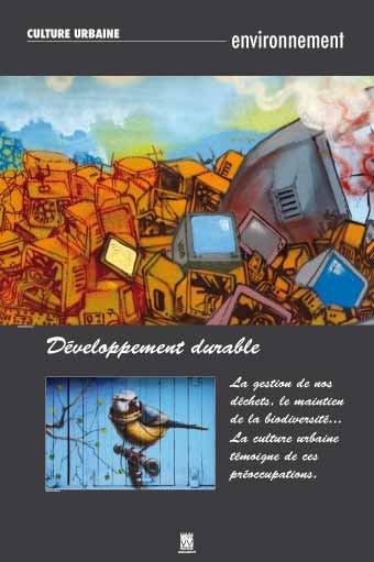 Panneau de l'exposition Culture urbaine