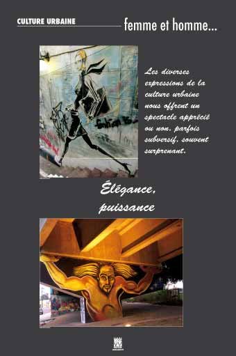 Panneau de l'exposition Culture urbaine