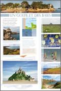 Panneau de l'exposition Littoral de France