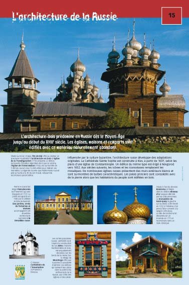 Panneau de l'exposition Russie