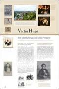 Panneau de l'exposition Victor Hugo