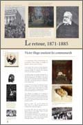 Panneau de l'exposition Victor Hugo