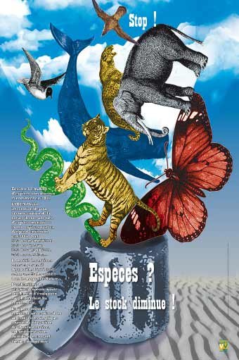 Panneau de l'exposition Actions developpement durable