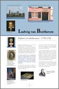 Panneau de l'exposition Beethoven