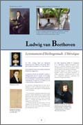 Panneau de l'exposition Beethoven
