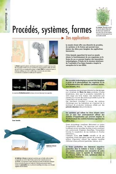 Panneau de l'exposition Biomimetisme