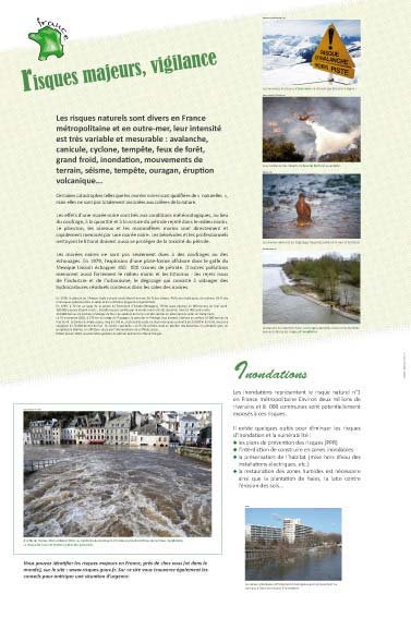 Panneau de l'exposition Developpement durable