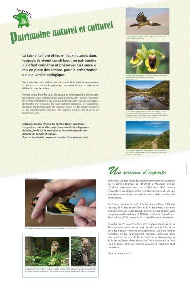 Panneau de l'exposition Developpement durable