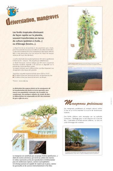 Panneau de l'exposition Developpement durable