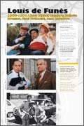 Panneau de l'exposition Louis de Funes