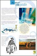 Panneau de l'exposition L'eau