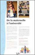 Panneau de l'exposition L'ecole