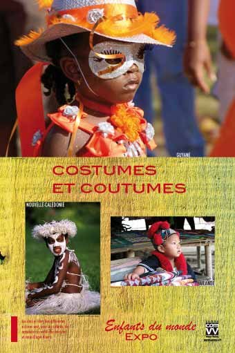 Panneau de l'exposition Enfants du monde