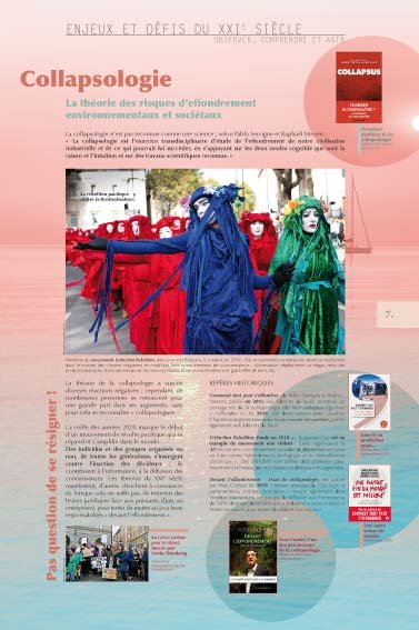 Panneau de l'exposition Enjeux et defis du XXIe siecle