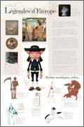 Panneau de l'exposition Fees et Dragons