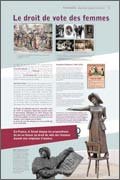 Panneau de l'exposition Feminisme