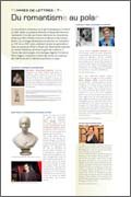 Panneau de l'exposition Femmes de lettres