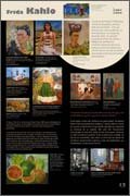 Panneau de l'exposition Femmes artistes peintres