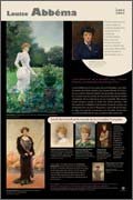 Panneau de l'exposition Femmes artistes peintres