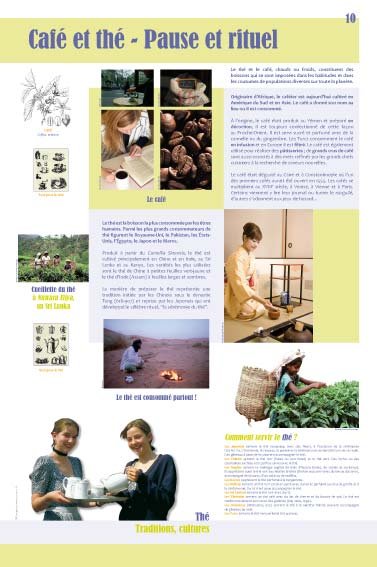 Panneau de l'exposition Gastronomie