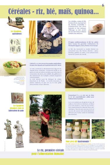 Panneau de l'exposition Gastronomie