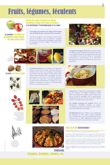 Panneau de l'exposition Gastronomie