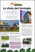 Panneau de l'exposition Maison ecologique