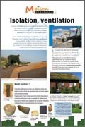 Panneau de l'exposition Maison ecologique