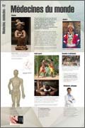 Panneau de l'exposition Medecine, Medecins