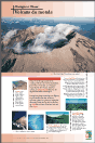 Panneau de l'exposition Montagnes et volcans