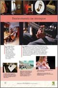 Panneau de l'exposition Musique, s'il vous plait