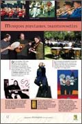 Panneau de l'exposition Musique, s'il vous plait