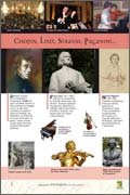 Panneau de l'exposition Musique, s'il vous plait