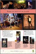 Panneau de l'exposition Musique, s'il vous plait