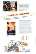 Panneau de l'exposition Les pompiers