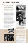 Panneau de l'exposition Seconde Guerre mondiale 1939-1945
