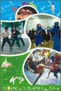 Panneau de l'exposition Vive les sports