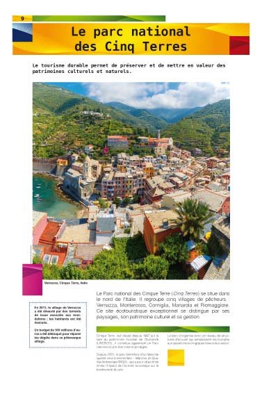 Panneau de l'exposition Tourisme durable