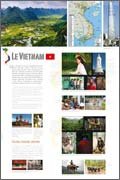 Panneau de l'exposition Vietnam