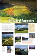 Panneau de l'exposition Volcans et seismes